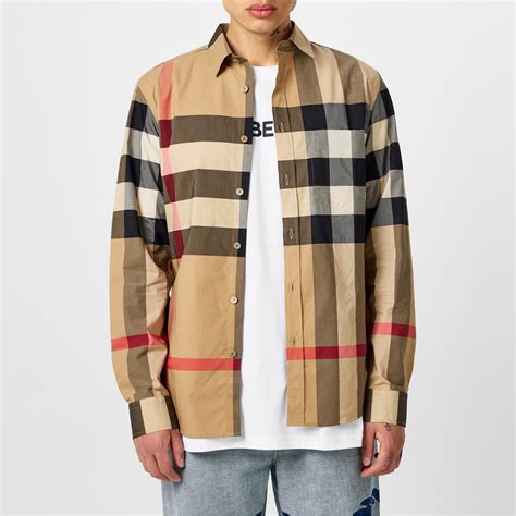 burberry men's long sleeve shirts.